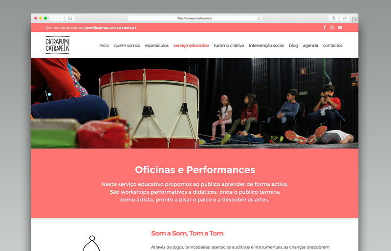 Catrapum Catrapeia - Oficinas