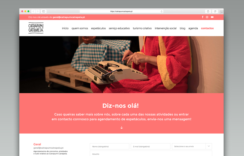 Catrapum Catrapeia - Contactos