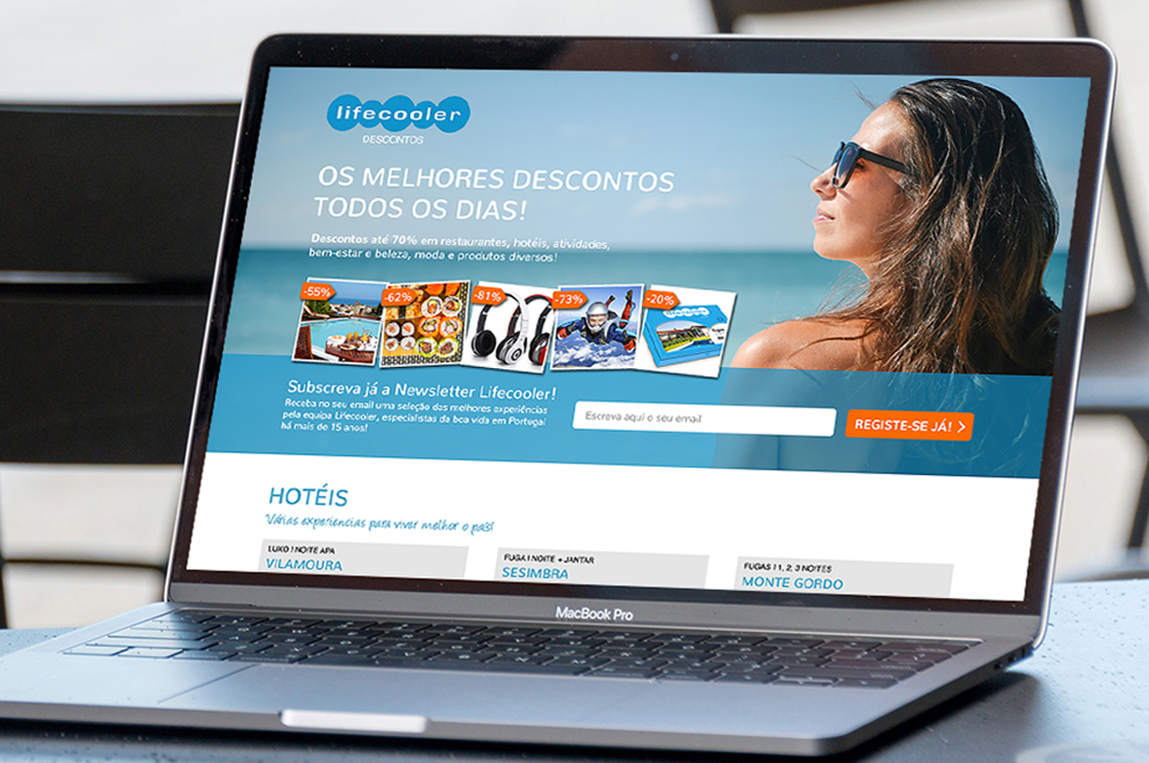 Landing Page Lifecooler