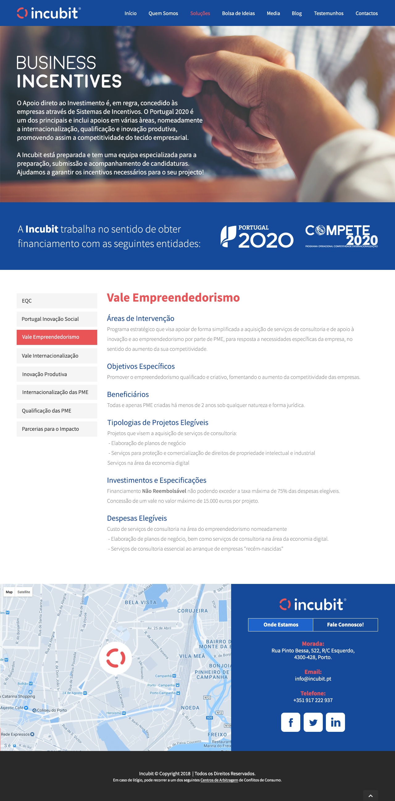 Incubit - Business Incentives