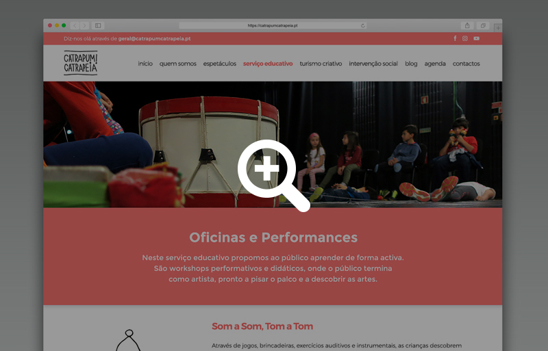 Catrapum Catrapeia - Oficinas