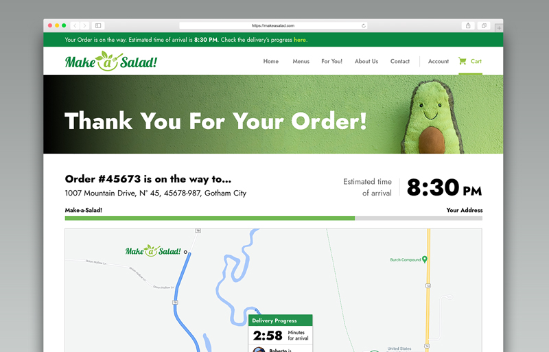 Make a Salad - Thank You