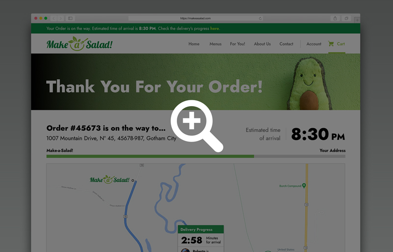 Make a Salad - Thank You