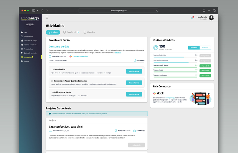 Living Energy - Atividades